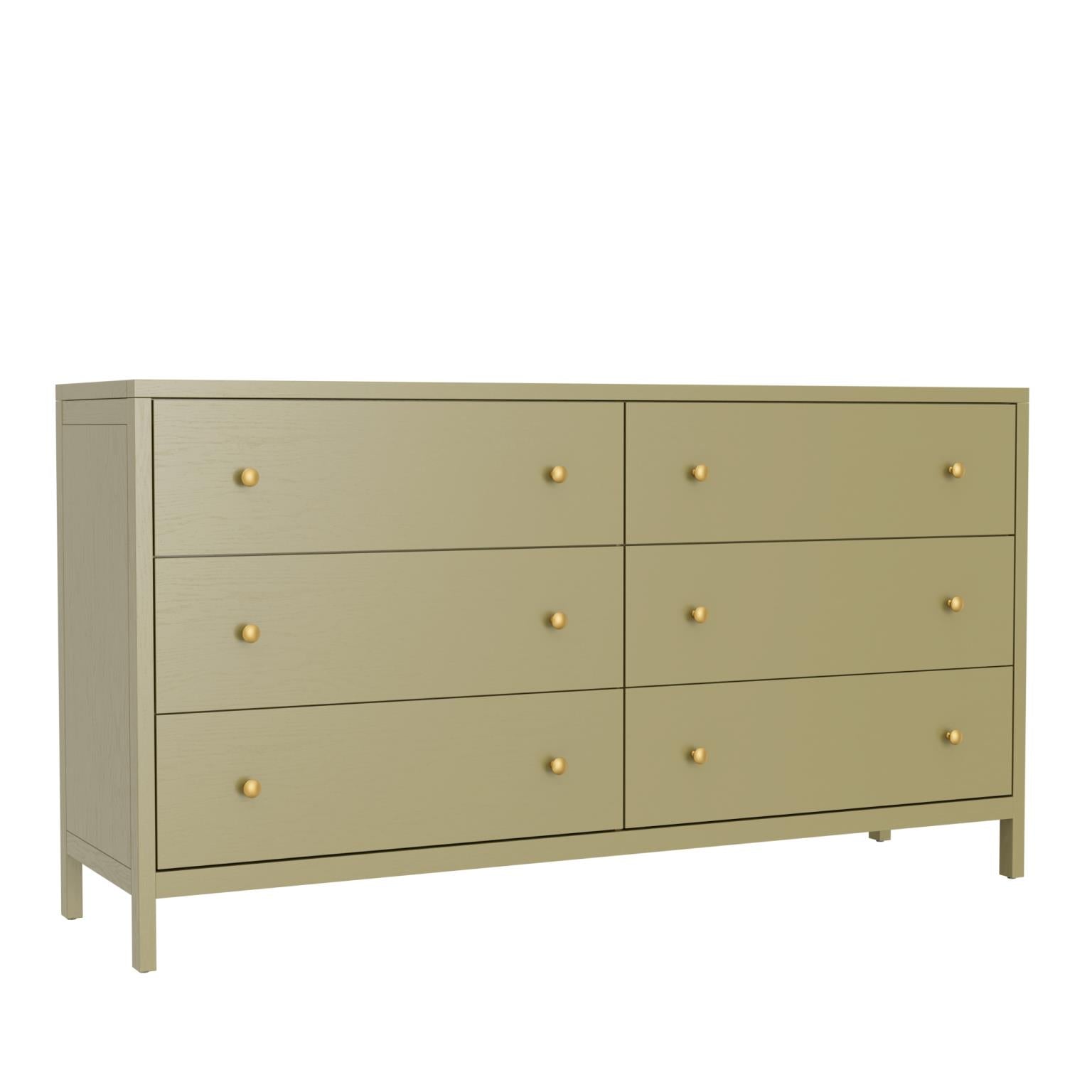 Alpine Furniture Avery Olive Green Dresser Alpine Furniture Avery Olive Green Dresser