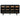Middleton Four Door & Drawer Sideboard - Black/Natural Brown