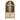 Kailani Arched Glass Door Cabinet - Natural
