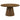 Franklin 54" Round Pedestal Dining Table - Dark Brown