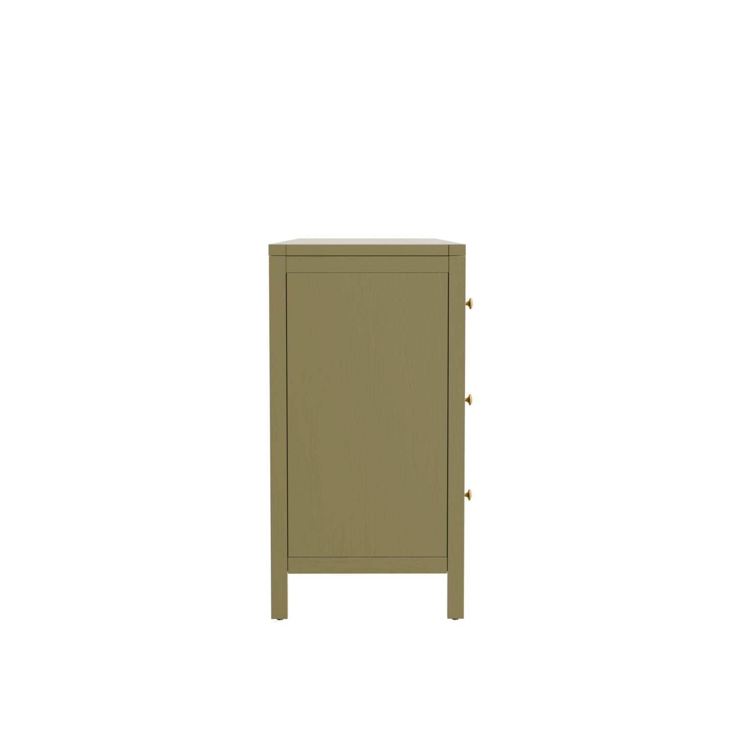 Alpine Furniture Avery Olive Green Dresser Alpine Furniture Avery Olive Green Dresser