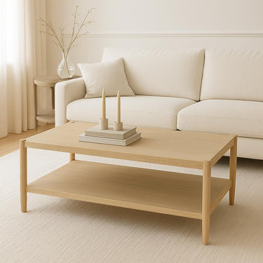 Sinclair Rectangular Coffee Table - Natural