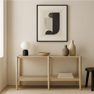 Sinclair 60" Console Table - Natural