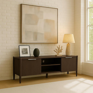 Sinclair 72" TV Console - Walnut