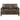 Leaton Leather Loveseat - Brown