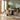 Lozano 59" Round Open Pedestal Dining Table - Warm Walnut