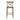 Callista X Back Bar Stool - Natural