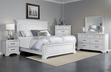 Clara Mirror - Antique White