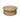 Solaris Round Wicker Coffee Table - Natural
