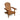 Solid Wood Folding Adirondack Chair - Natural