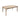 Toronto Collection Solid Wood Dining Table - Natural
