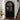Taurus Arched Top Glass Door Cabinet - Black