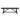 Eleanor Modern Farmhouse Dining Bench - Black