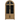 Magnolia Arched Glass Door Cabinet - Weathered Sand/Black