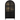 Taurus Arched Top Glass Door Cabinet - Black