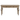 Interlude Collection Rustic Farmhouse Sofa Table