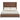 Mundo Upholstered Platform Bed - Brown