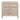 Carmella Three Drawer Nightstand - Pebble Oak